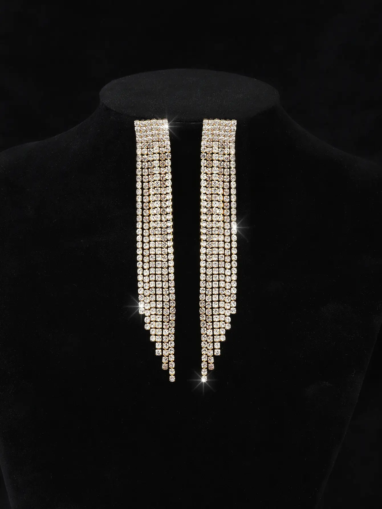 European American Flash Diamond Retro Neckbone Chain Necklace — feature 6