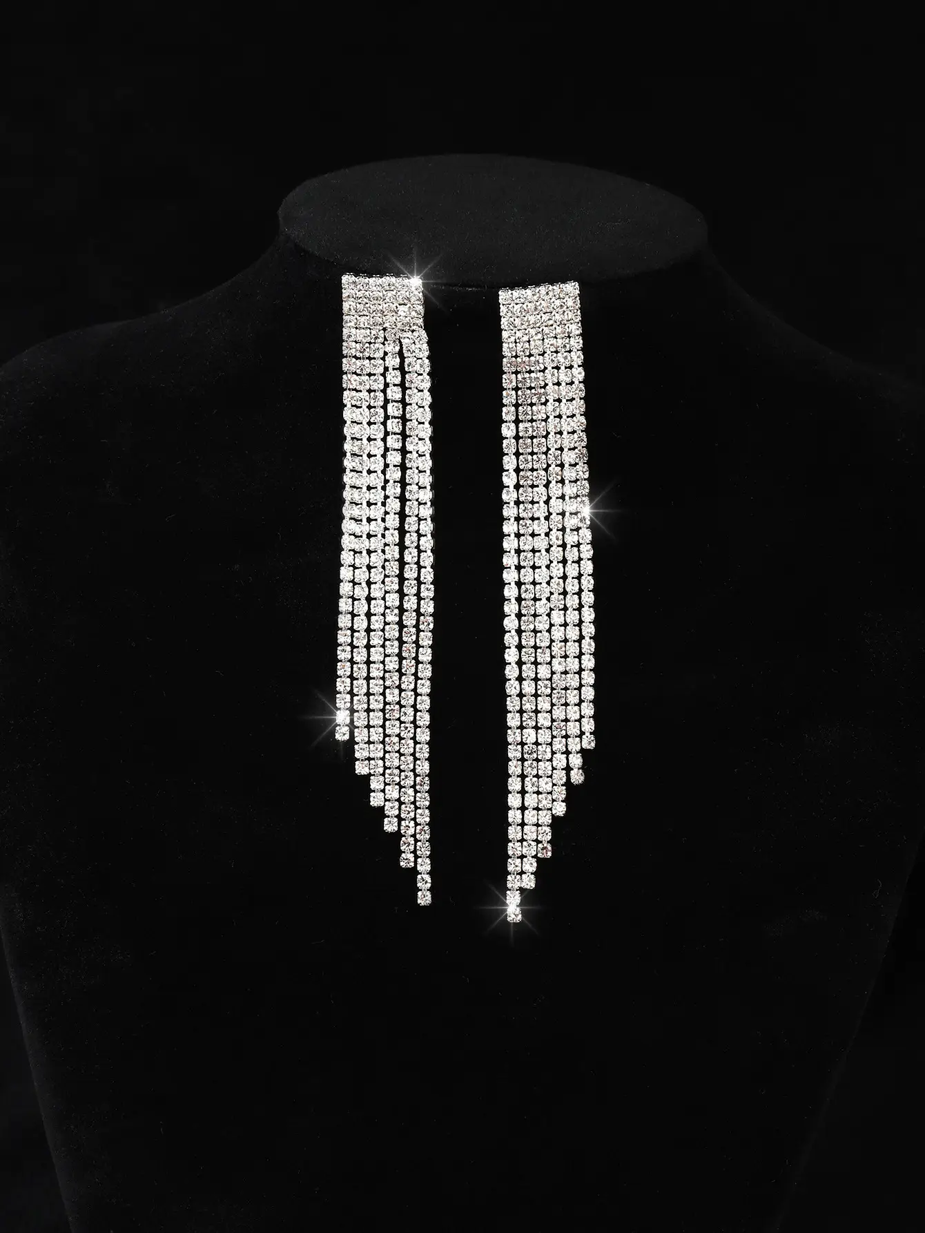 European American Flash Diamond Retro Neckbone Chain Necklace — feature 9