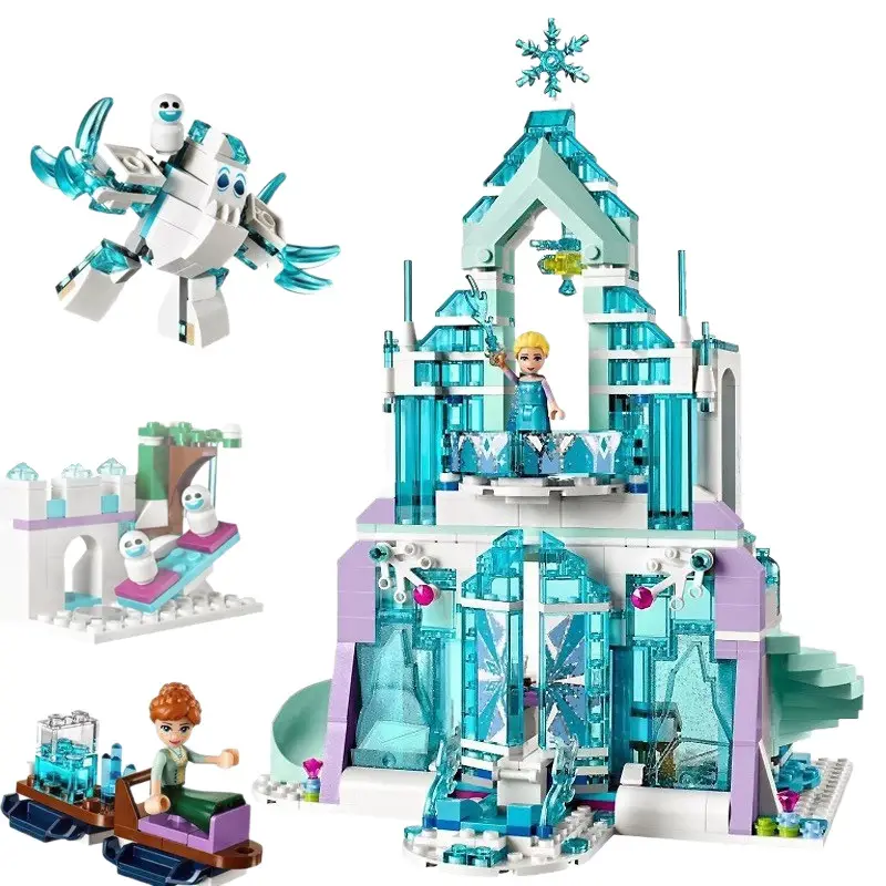Frozen Magic Princess Castle 10yo Building Blocks 301 - Image 8