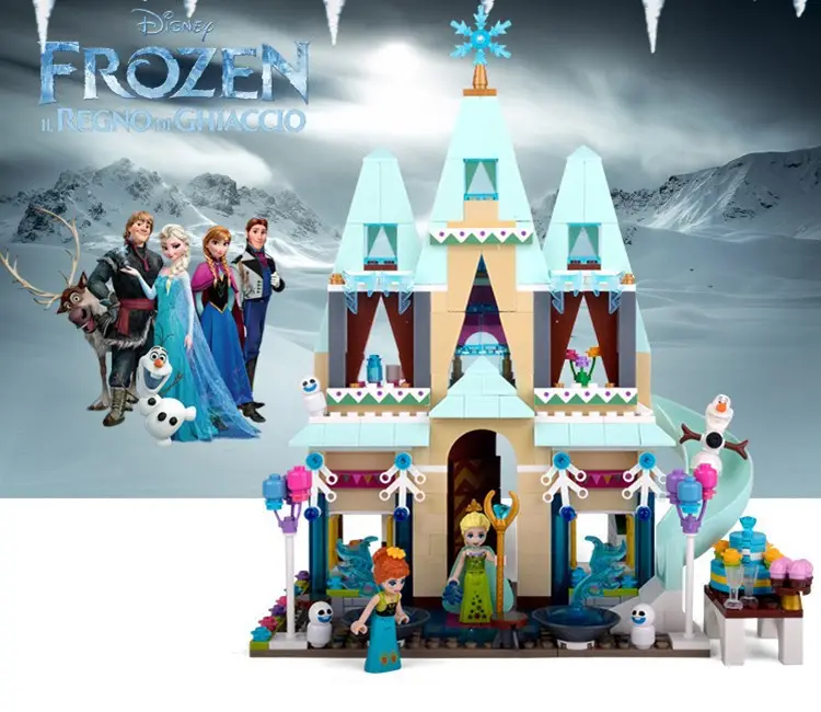 Frozen Magic Princess Castle 10yo Building Blocks 301 — feature 19