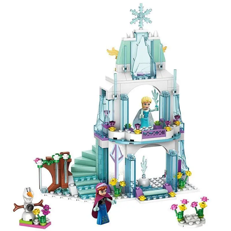 Frozen Magic Princess Castle 10yo Building Blocks 301 - Image 2
