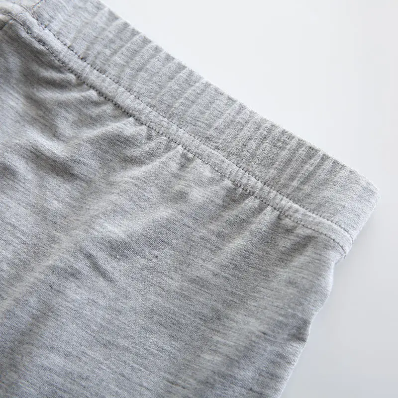 Women Thin Grey Modal Leggings Spring Autumn Wear - Image 7