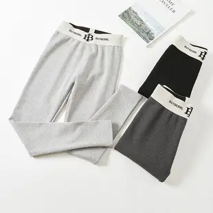 Women Thin Grey Modal Leggings Spring Autumn Wear — feature 4