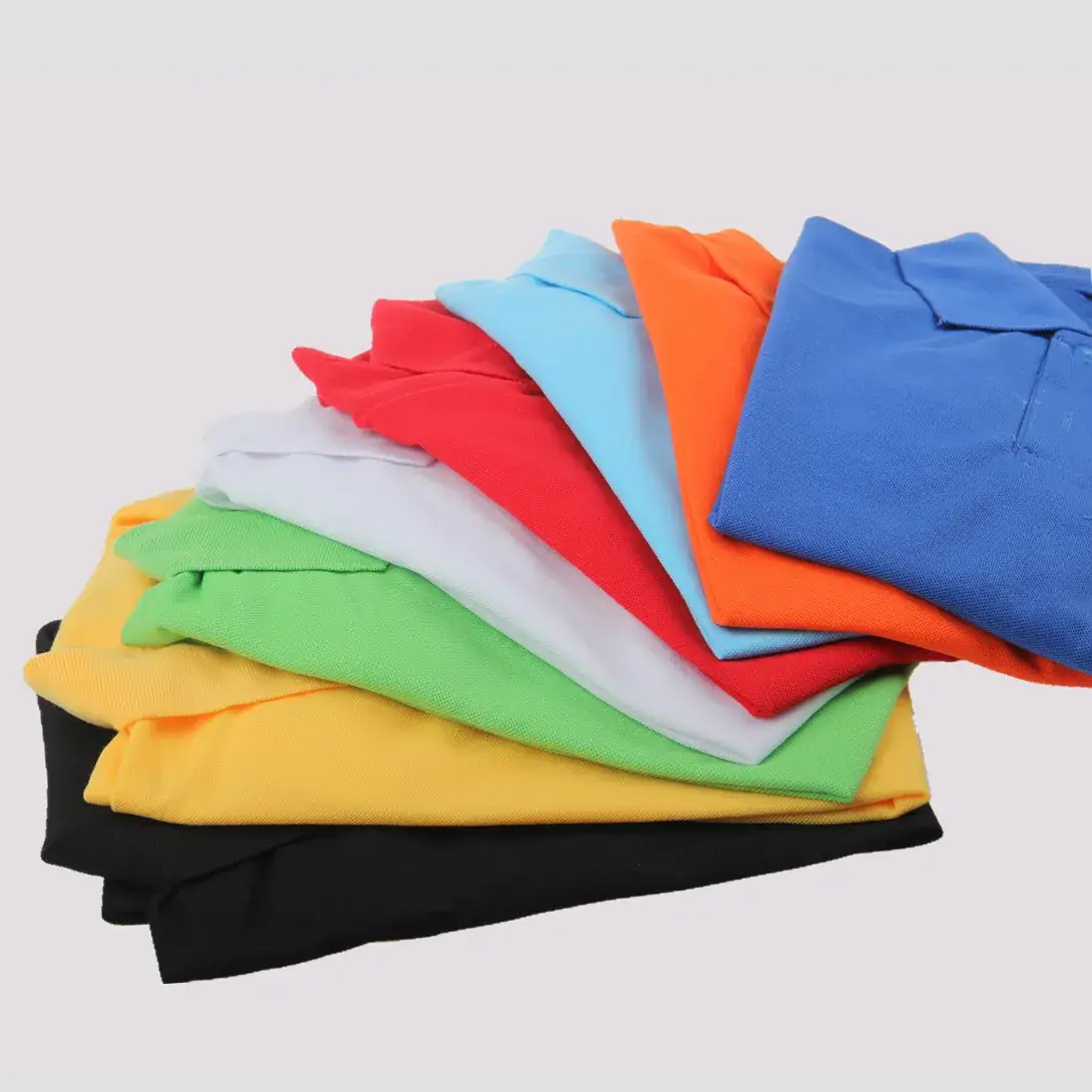 Men Black Cotton Polo Shirt Short Sleeve - Image 17