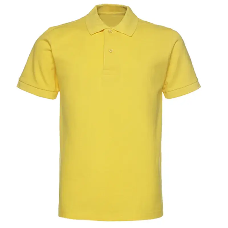 Men Black Cotton Polo Shirt Short Sleeve - Image 12