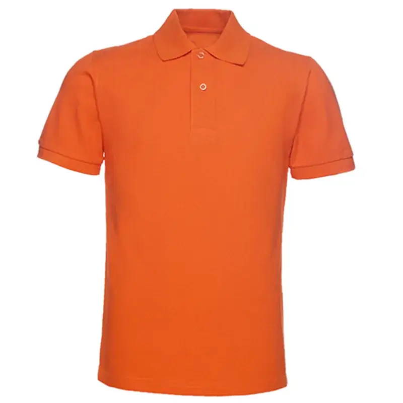Men Black Cotton Polo Shirt Short Sleeve - Image 8