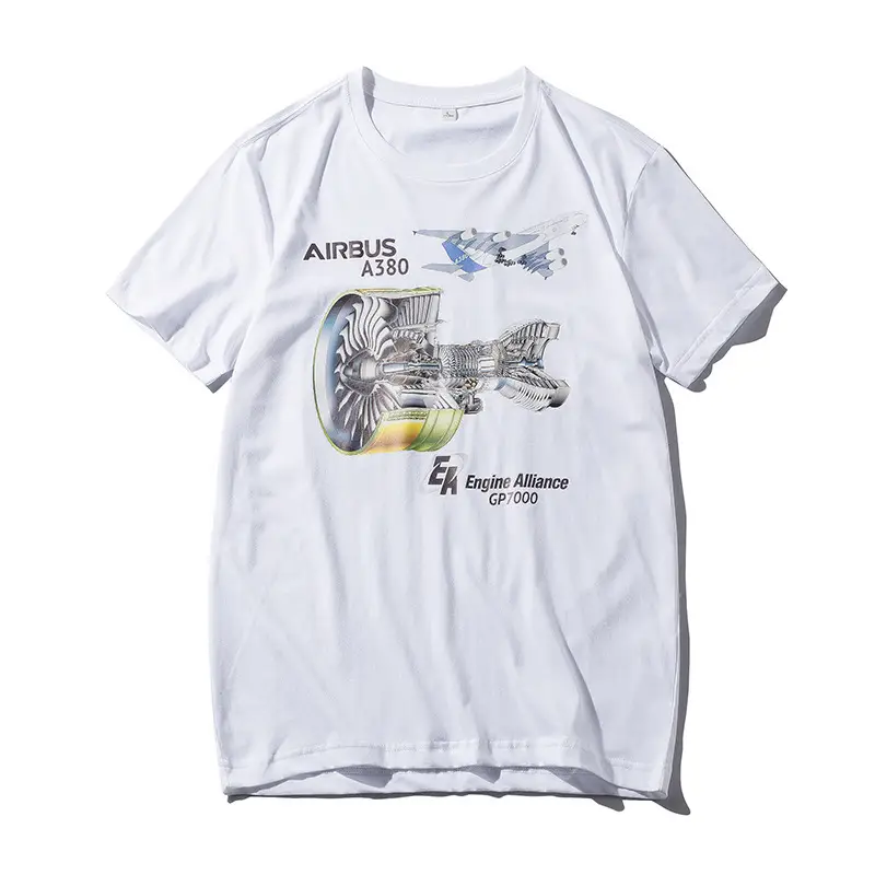 Men Navy Flying Group Crewneck T-Shirt Slim Fit - Image 8
