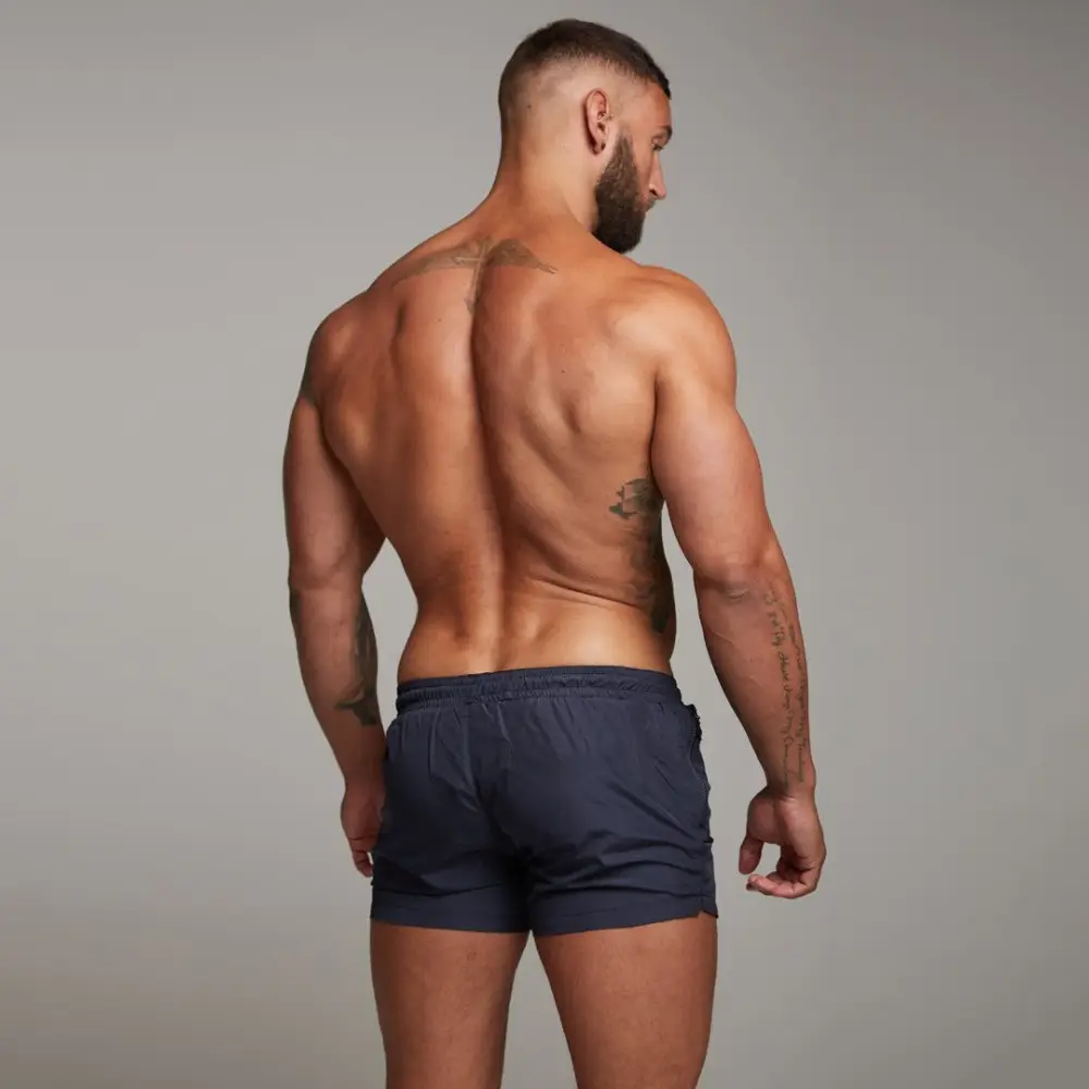 Men's Orange Liner Sports Shorts Quick-Drying Running Training Pants - Image 21