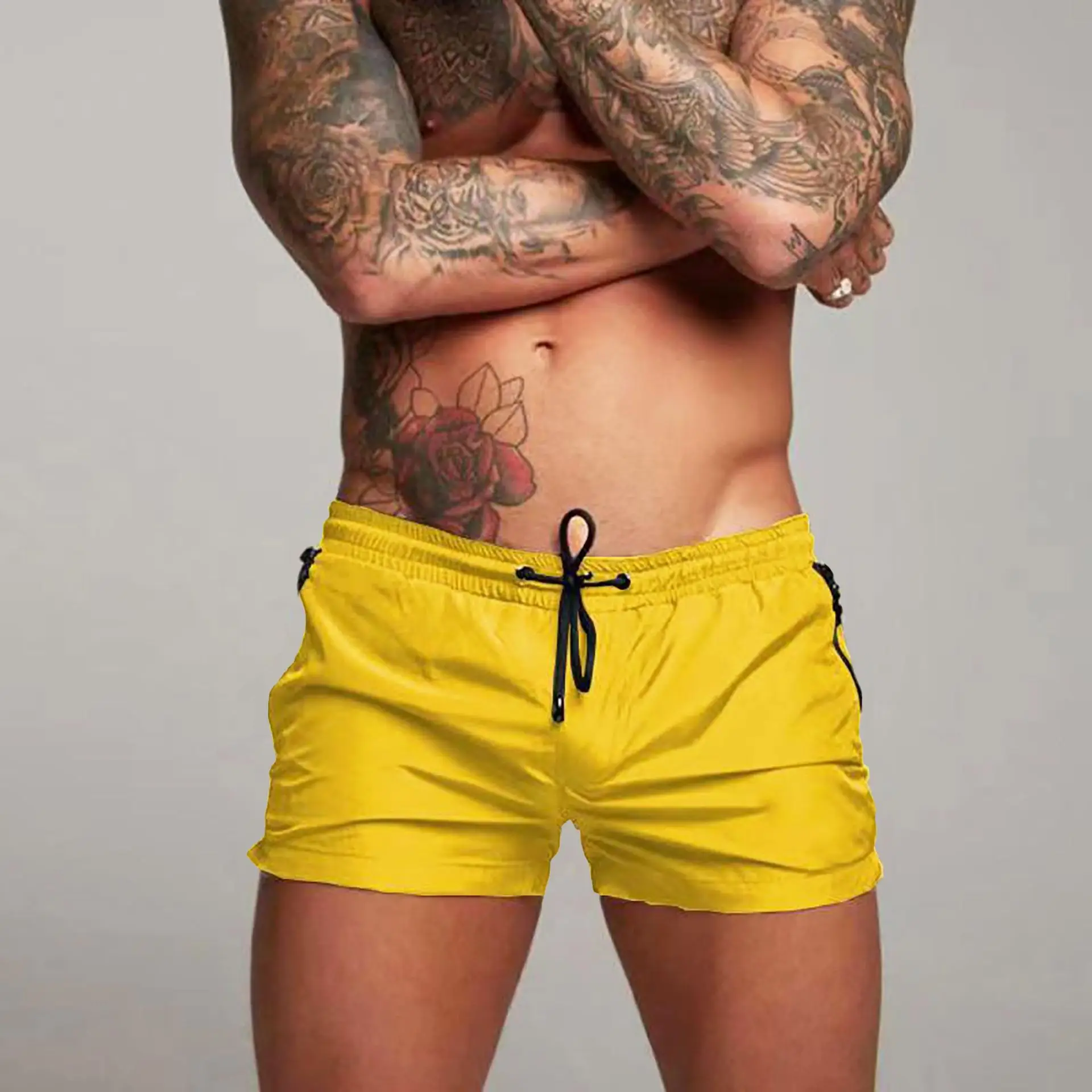 Bright yellow