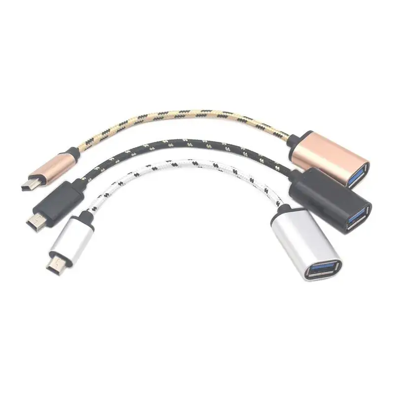 Mini USB T-Port Car Adapter for OTG & Data Transfer - Image 5