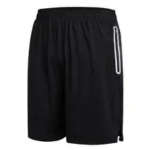 Men's Black Elastic Waist Shorts Casual Hot Sale — feature 15