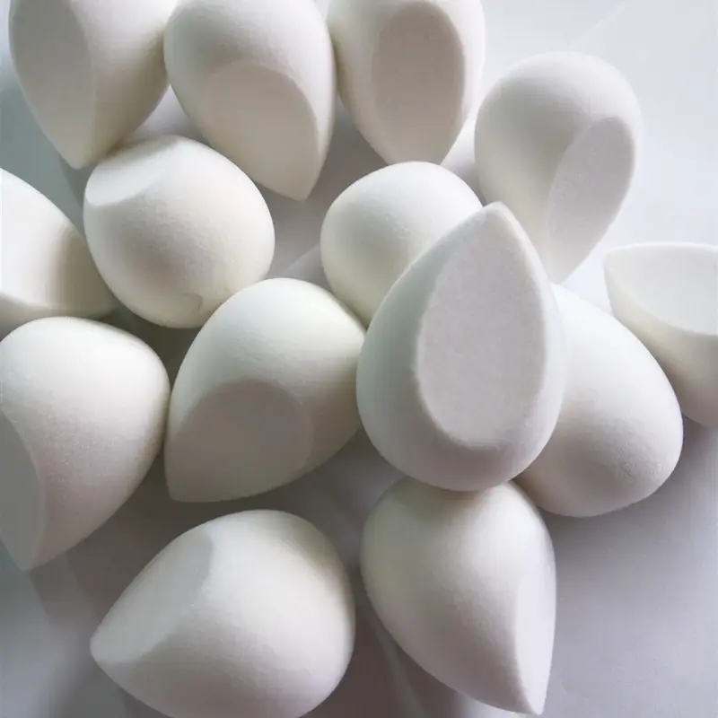 Pink Flocking Beauty Eggs for Makeup Use