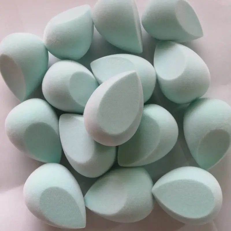 Pink Flocking Beauty Eggs for Makeup Use