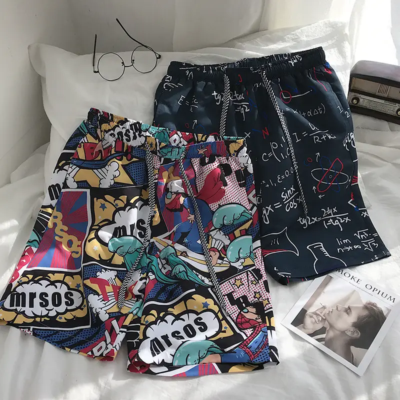 Cross-border Korean Beach Pants for Men Loose Casual Shorts - Image 13