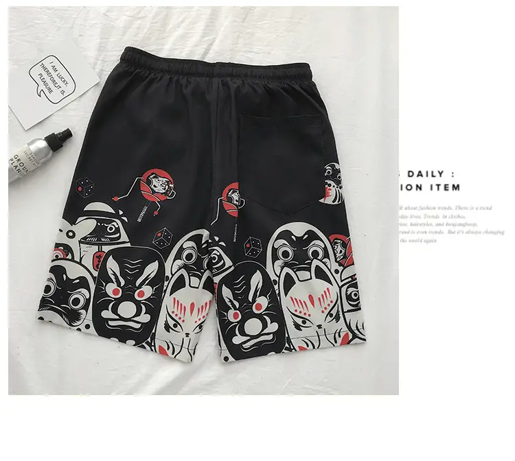 Cross-border Korean Beach Pants for Men Loose Casual Shorts — feature 14