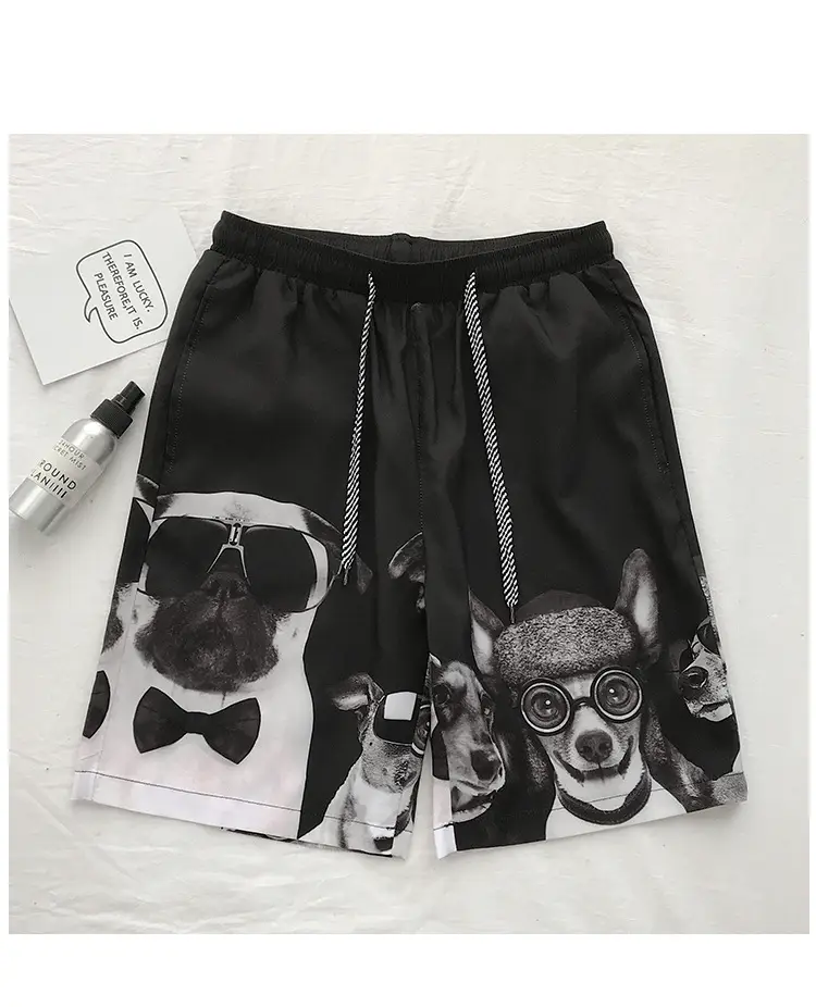 Cross-border Korean Beach Pants for Men Loose Casual Shorts — feature 17