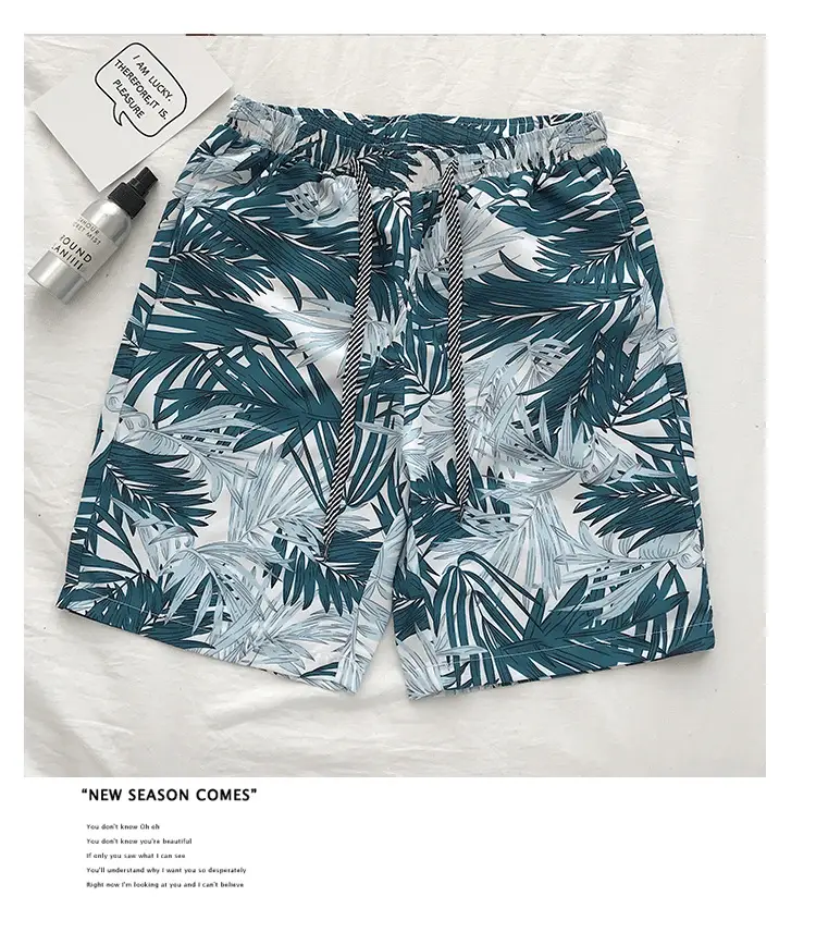 Cross-border Korean Beach Pants for Men Loose Casual Shorts — feature 19