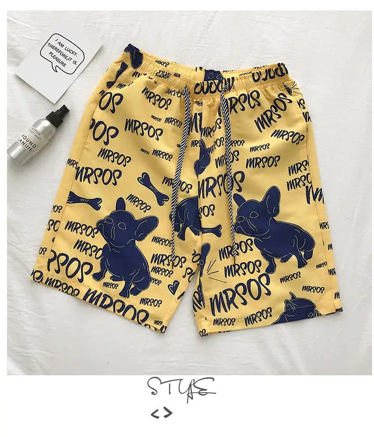 Cross-border Korean Beach Pants for Men Loose Casual Shorts — feature 21