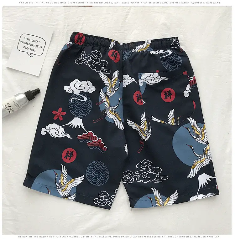 Cross-border Korean Beach Pants for Men Loose Casual Shorts — feature 24