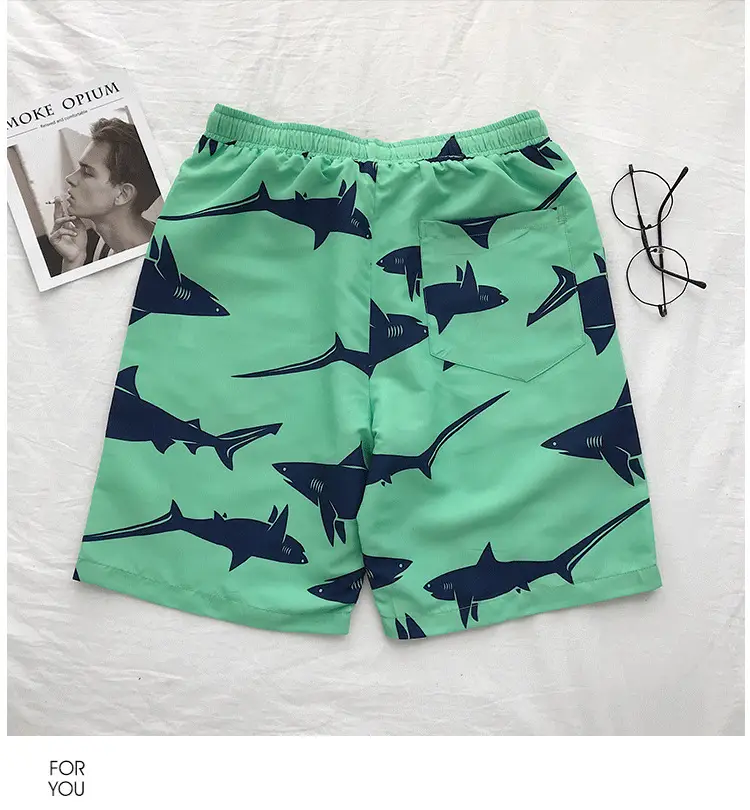 Cross-border Korean Beach Pants for Men Loose Casual Shorts — feature 30
