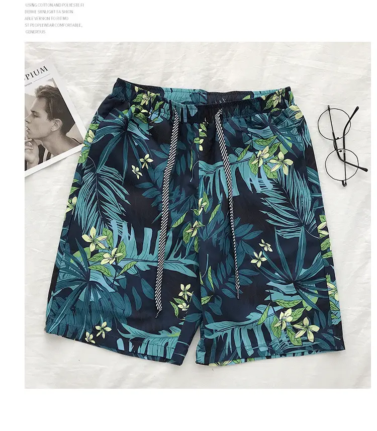 Cross-border Korean Beach Pants for Men Loose Casual Shorts — feature 31