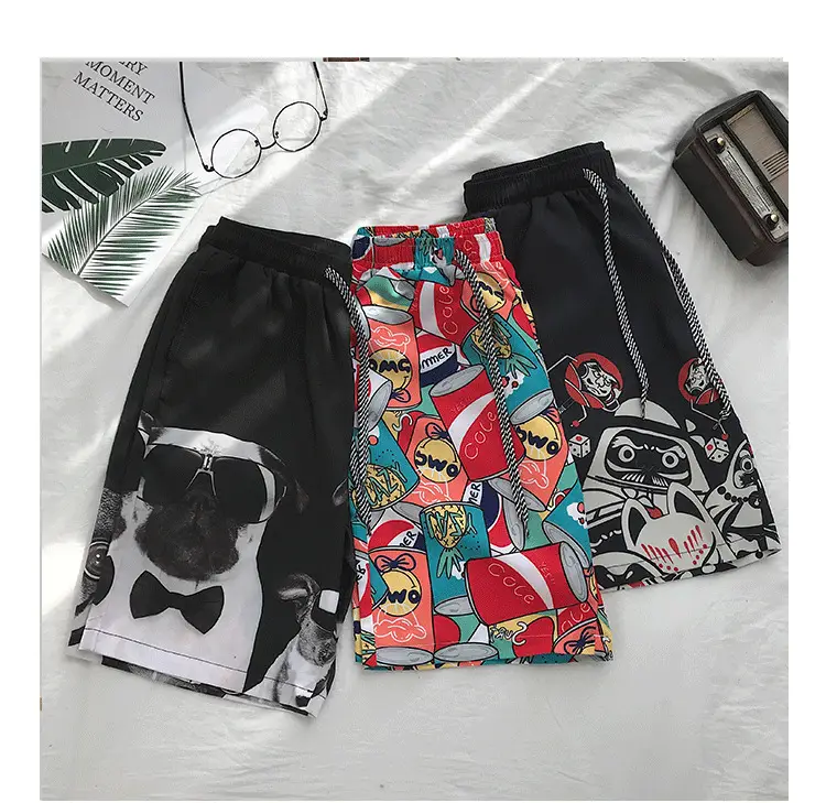 Cross-border Korean Beach Pants for Men Loose Casual Shorts — feature 8