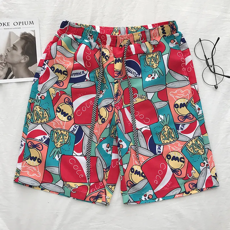 Cross-border Korean Beach Pants for Men Loose Casual Shorts - Image 2