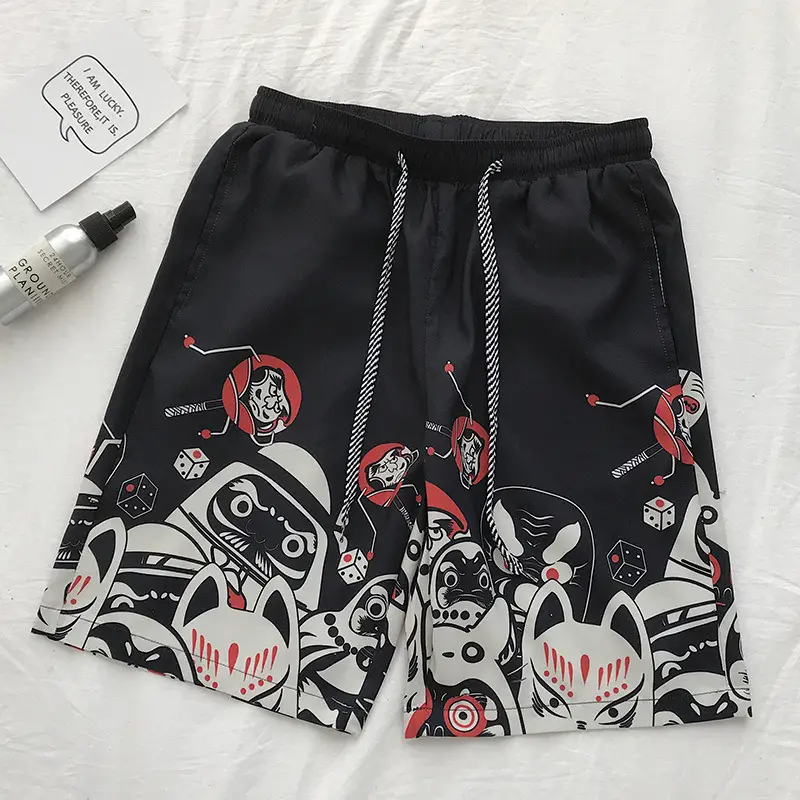 Cross-border Korean Beach Pants for Men Loose Casual Shorts - Image 4