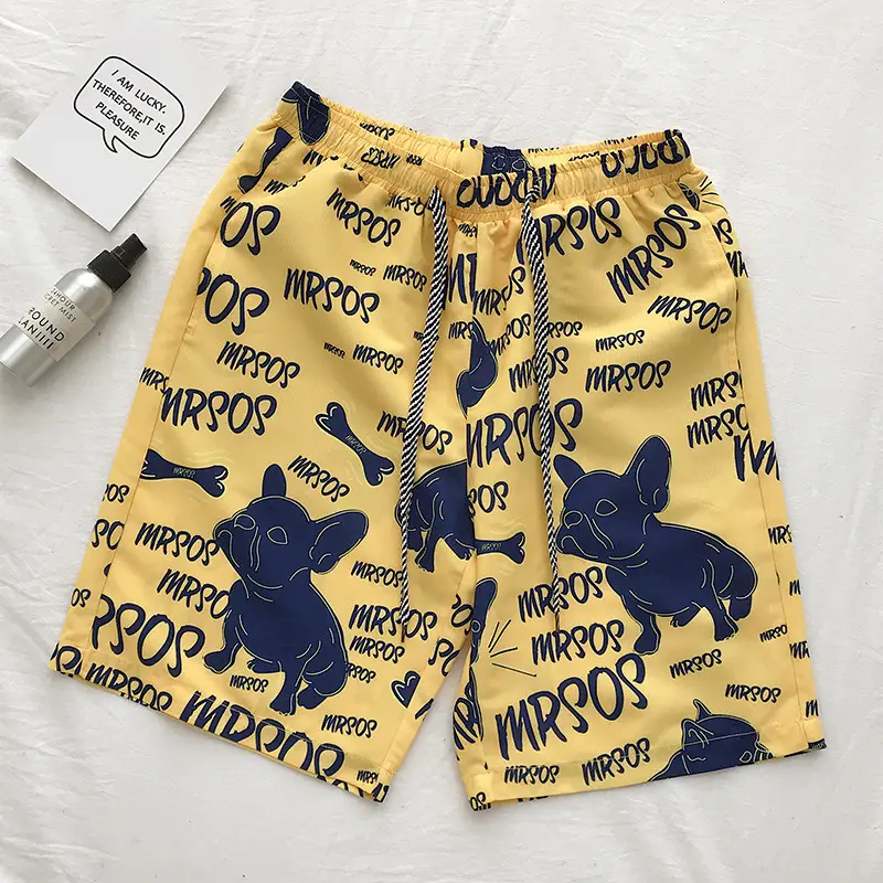 Cross-border Korean Beach Pants for Men Loose Casual Shorts - Image 8