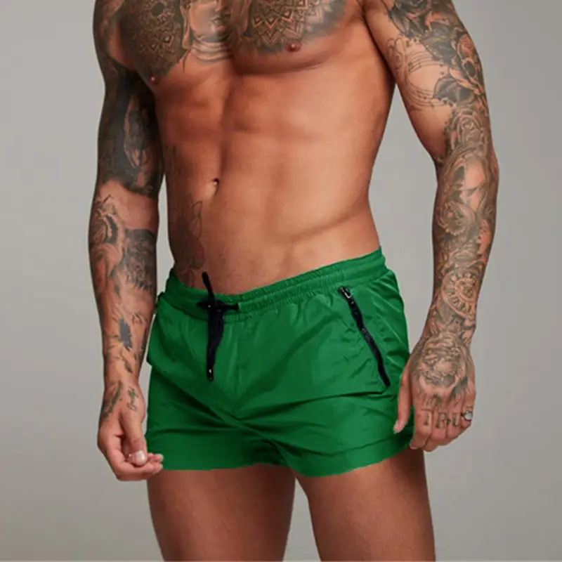Men's Maroon Quick-Drying Sports Shorts - Image 3