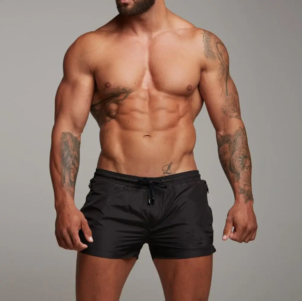 Men's Maroon Quick-Drying Sports Shorts - Image 4