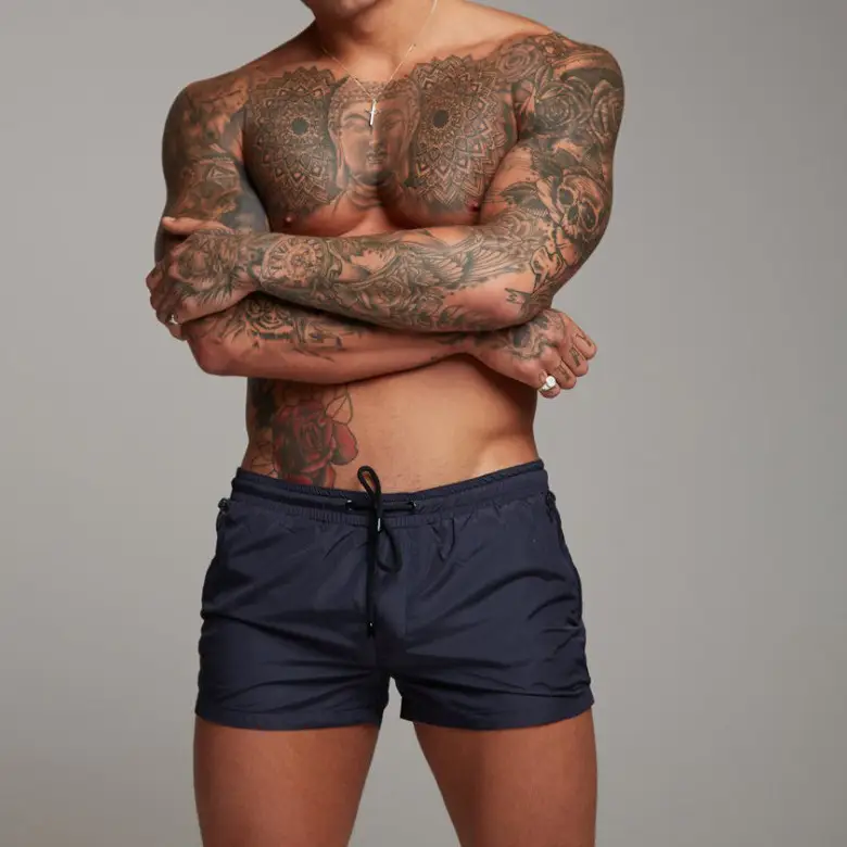 Men's Maroon Quick-Drying Sports Shorts - Image 6