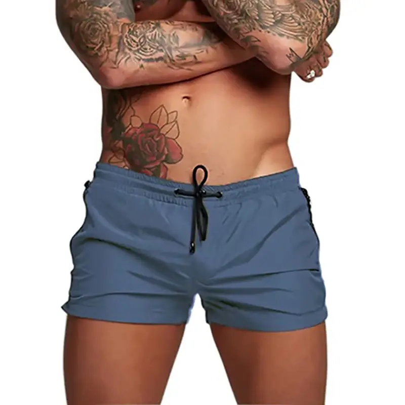 Men's Maroon Quick-Drying Sports Shorts - Image 13