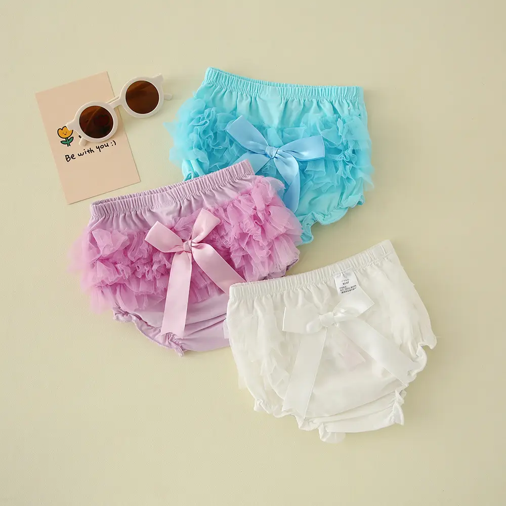 Korean Style Baby Shorts Summer Light Colors - Image 5