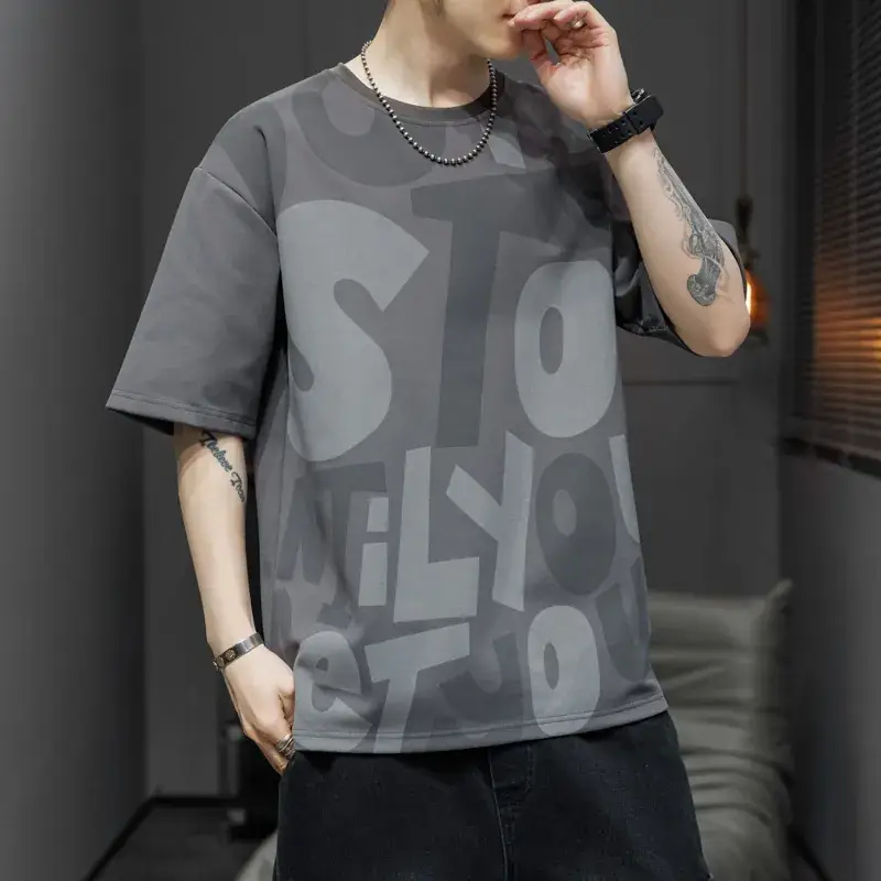 Tide M-8 Kl Grey Graphic T-Shirt M-8 Large - Image 3