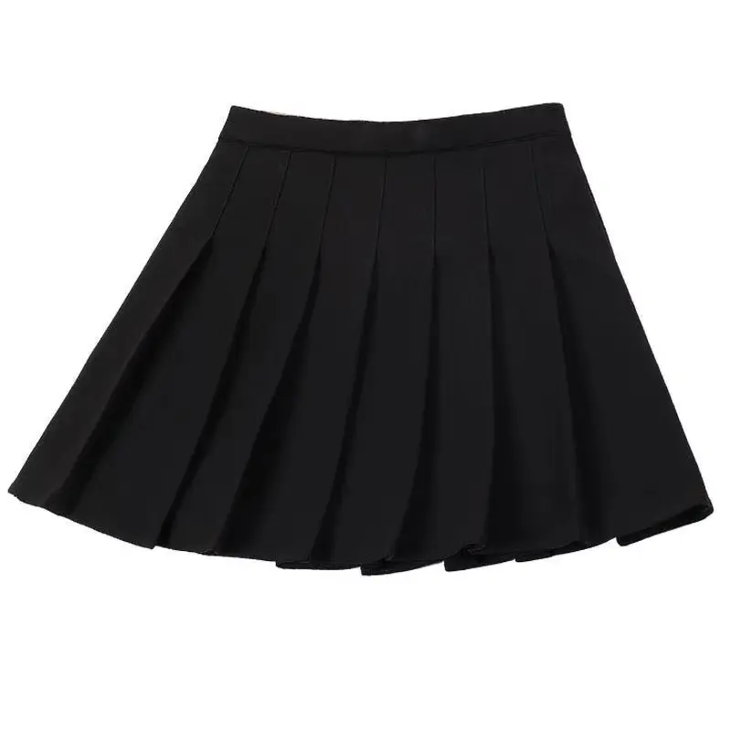 Black Pleated Girl Skirt 2022 New Student Women - Image 12