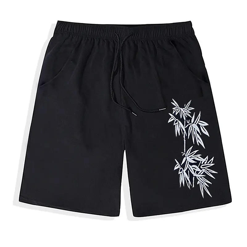 Bi Meng Bamboo Design Plus Size Loose Pants - Image 6