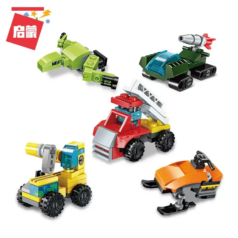 Super Variable Mobile Team Building Blocks 10 Pack - Image 4
