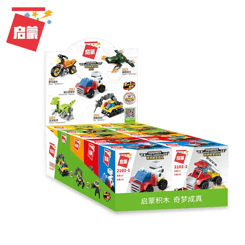 Super Variable Mobile Team Building Blocks 10 Pack - Image 6