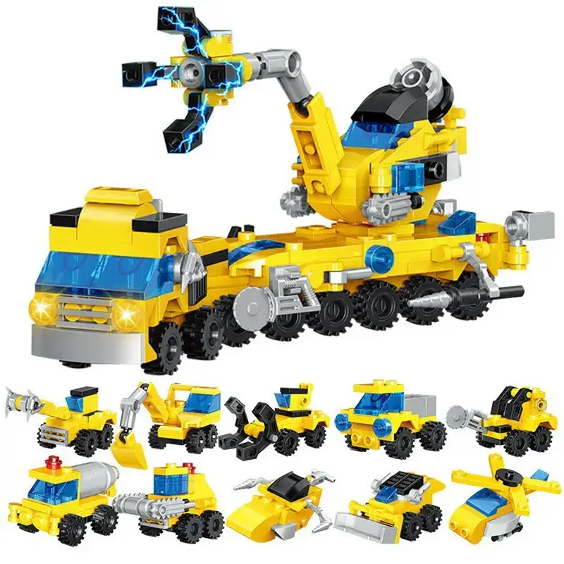 Super Variable Mobile Team Building Blocks 10 Pack - Image 2