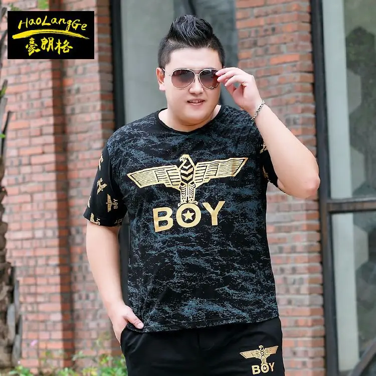 Men's Black Printed V-Neck T-Shirt Extra Large - Image 17