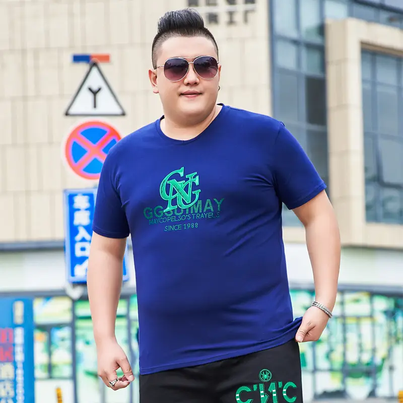 Men's Black Printed V-Neck T-Shirt Extra Large - Image 11