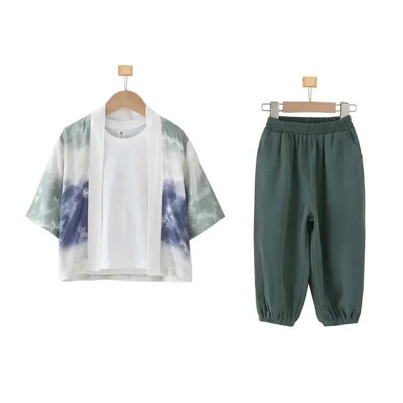 White Plain T-Shirt for Boys Girls Spring Autumn Clothing