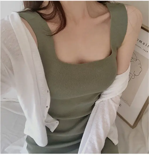 Joker Super Figure Sexy Slim Knit Vest Dress Women — feature 22