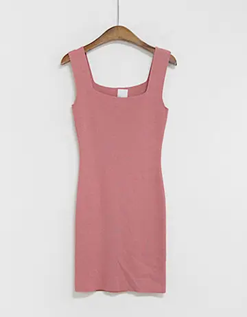 Joker Super Figure Sexy Slim Knit Vest Dress Women