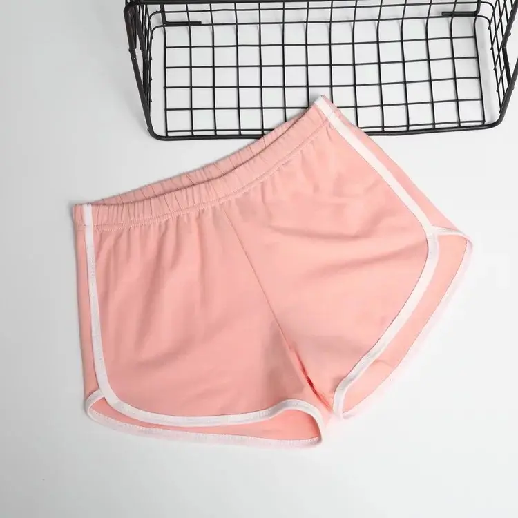Women's Sports Shorts Solid Color Three Point Pants - Image 5