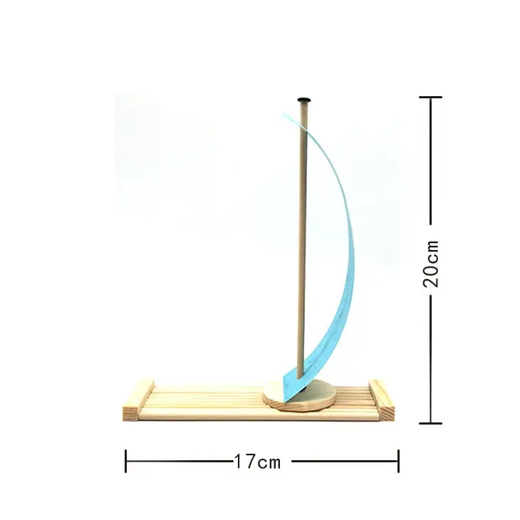 Qt Wooden Raft Sailing Boat Science Experiment for Kids - Image 3