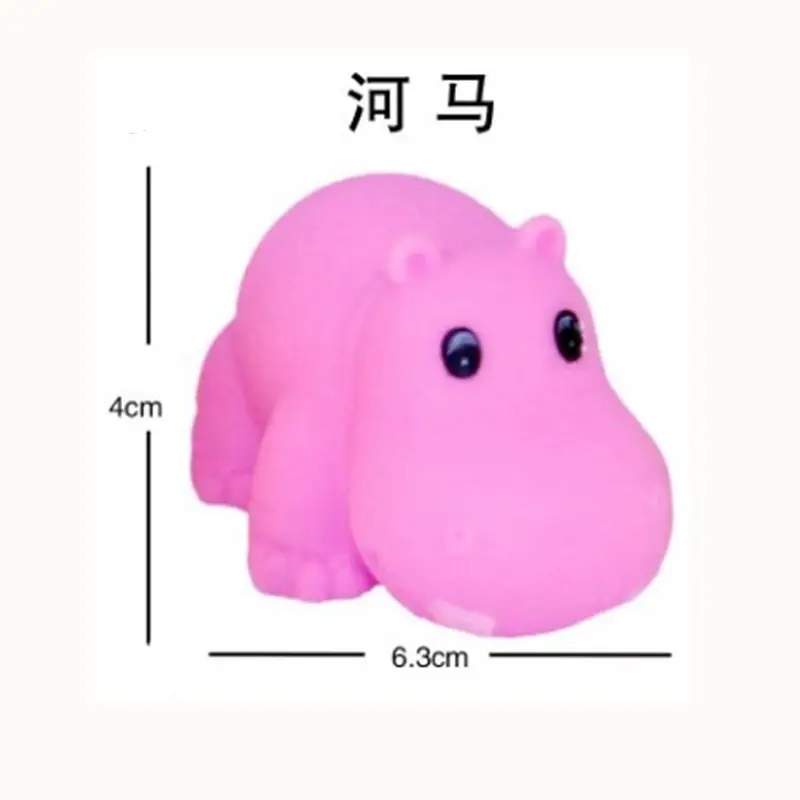 Children's Water Toys Baby Swimming Bath Vinyl Soft Rubber Yellow Duck Combination Toy Pinch and Call Little Duck