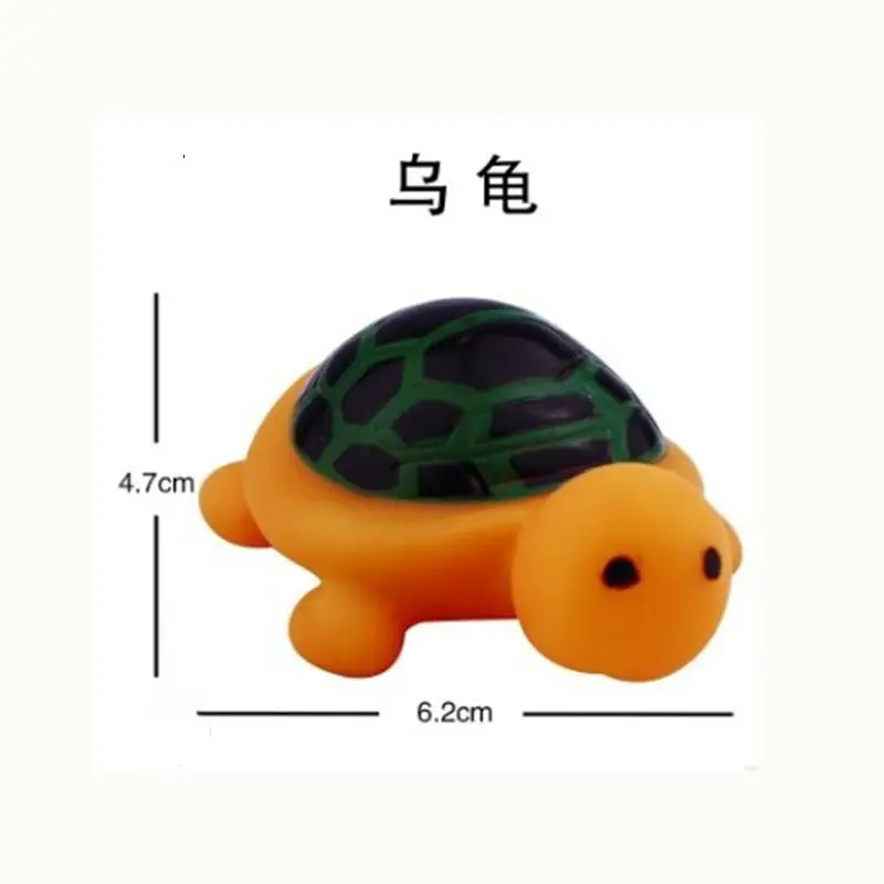 Children's Water Toys Baby Swimming Bath Vinyl Soft Rubber Yellow Duck Combination Toy Pinch and Call Little Duck