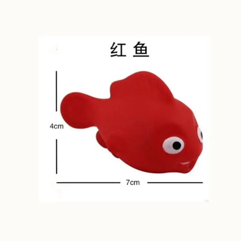 Children's Water Toys Baby Swimming Bath Vinyl Soft Rubber Yellow Duck Combination Toy Pinch and Call Little Duck